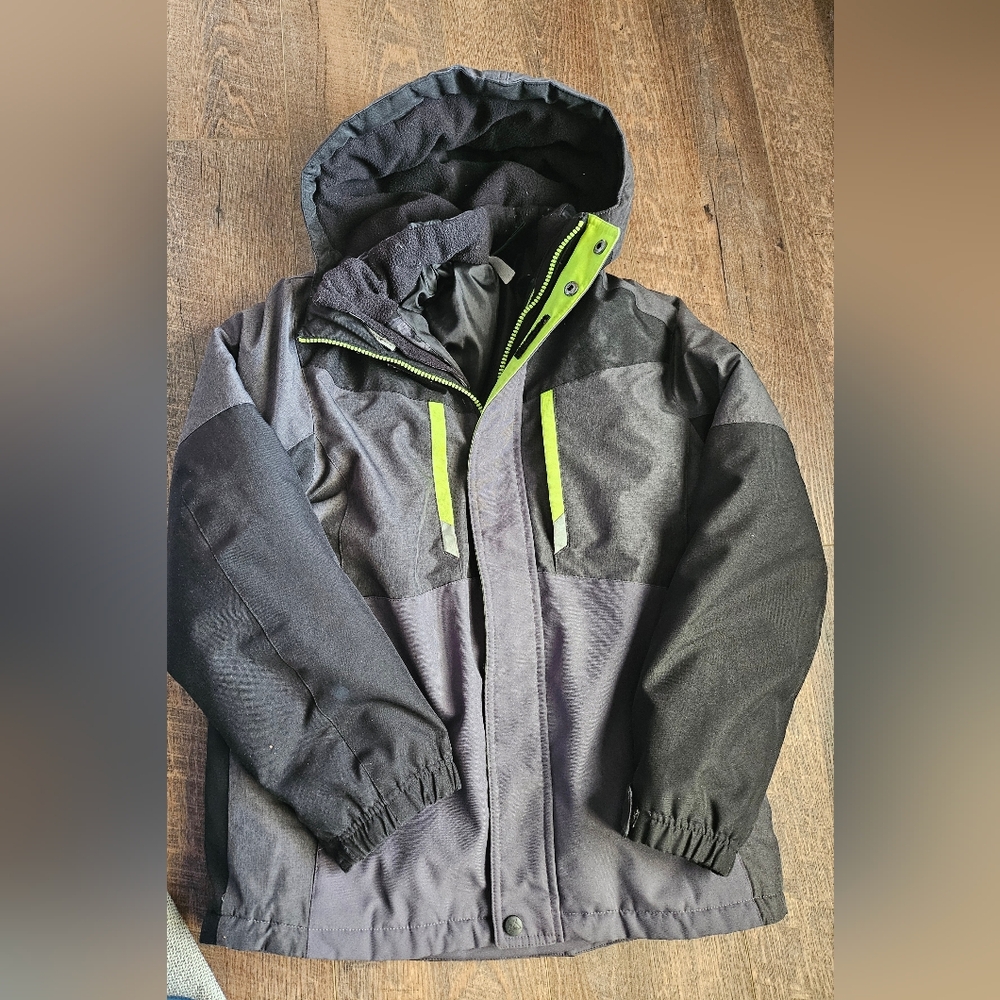 Boys Zero Xposure Winter Coat SZ 14/16